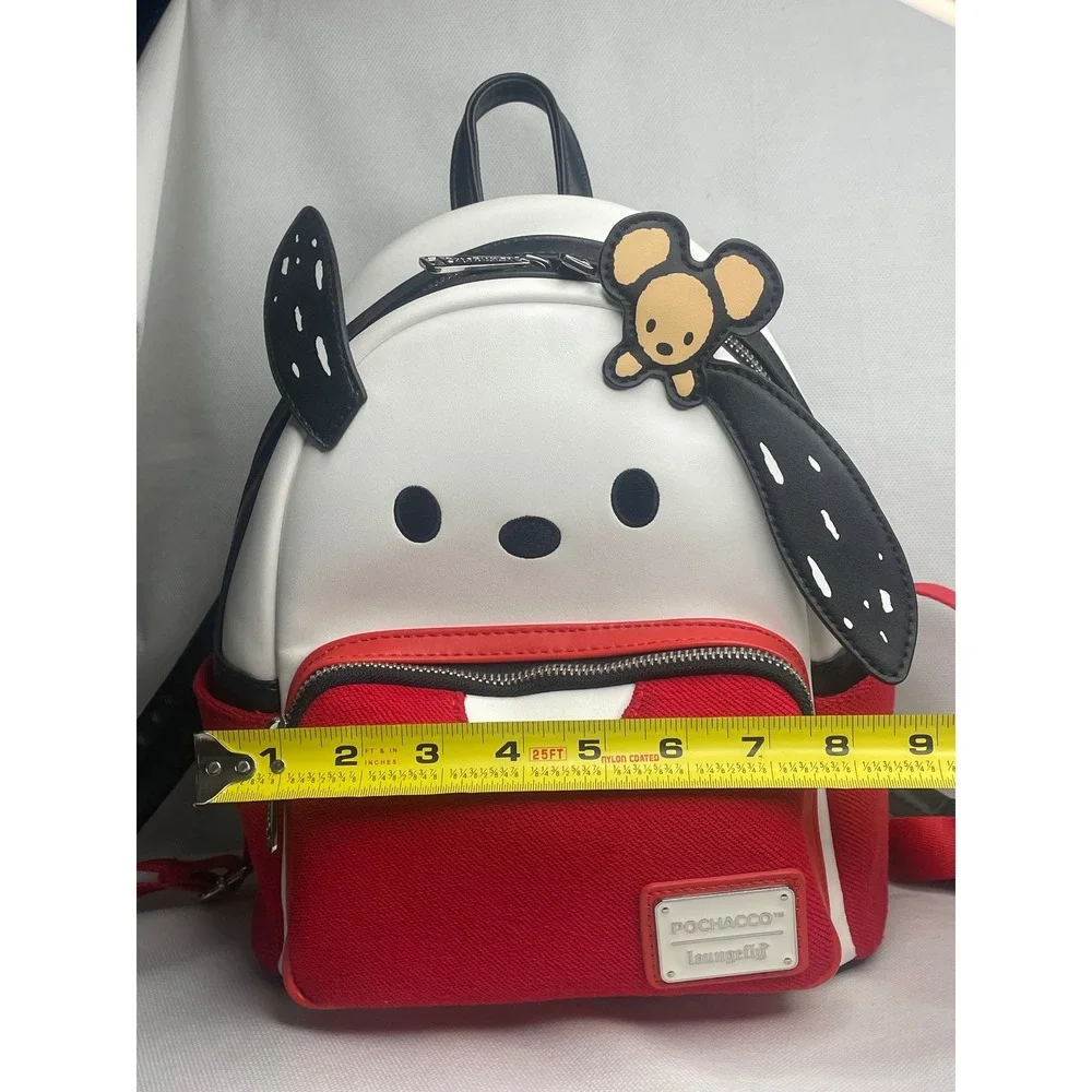 Loungefly Sanrio Pochacco Red Backpack Black Exclusive BoxLunch Hello Kitty Bag